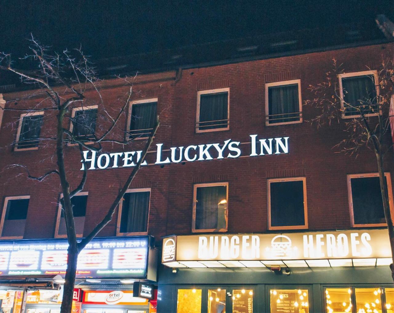 Hotel Luckys Inn Hamburg Exterior foto